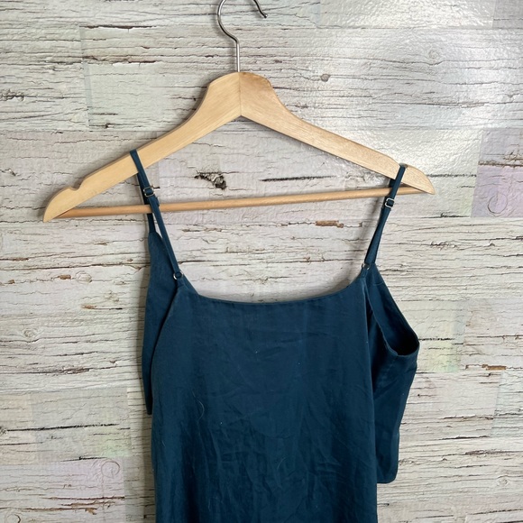 J.O.A. Blue midi wrap dress size small NWT - Picture 7 of 10